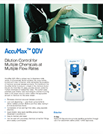 AccuMax QDV datasheet cover