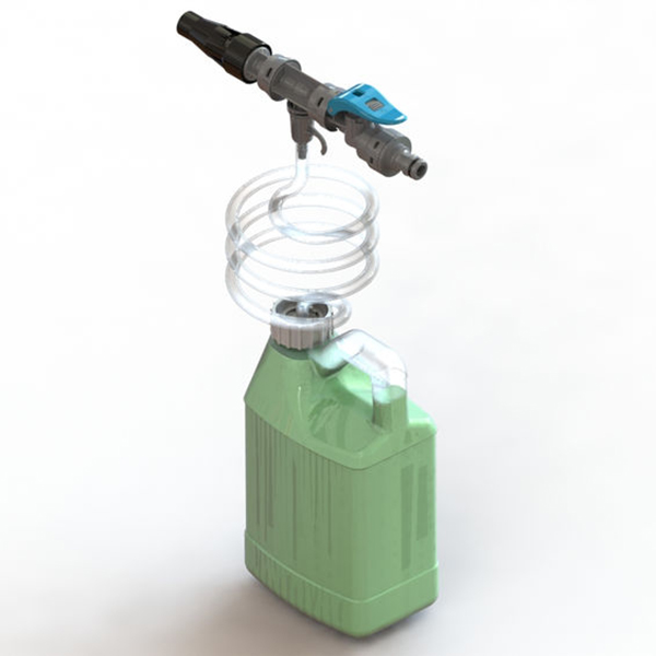 Foamer iso with tether and bottle