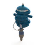 Chemilizer diaphragm dosing pump dimetric view